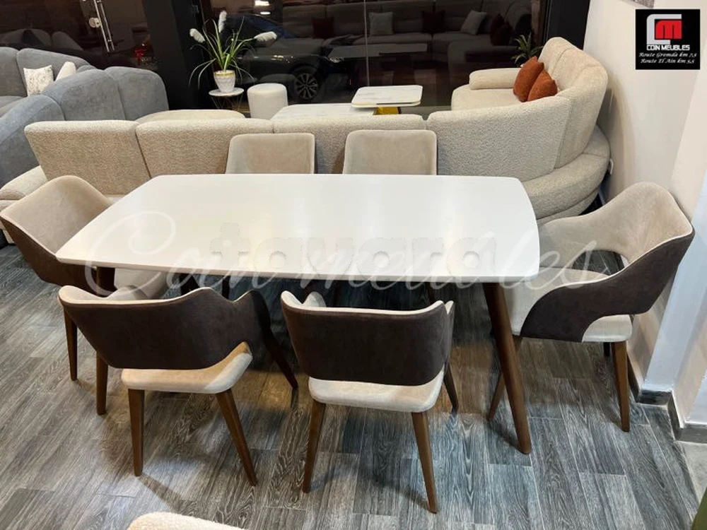 salle à manger moderne chez coin meubles Tayara