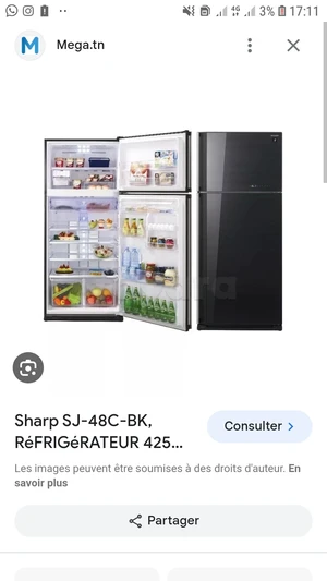 Réfrigérateur sharp