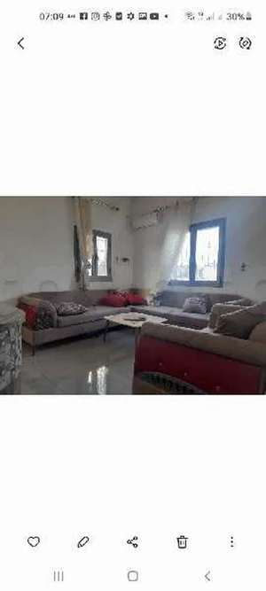 location appartement meublé à la nuitée 70 dinars à Midoun centre 