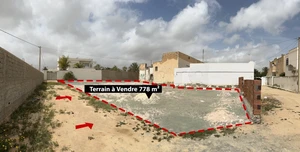 Terrain à vendre à Sfax, Route El Ain km 3 -  778m².