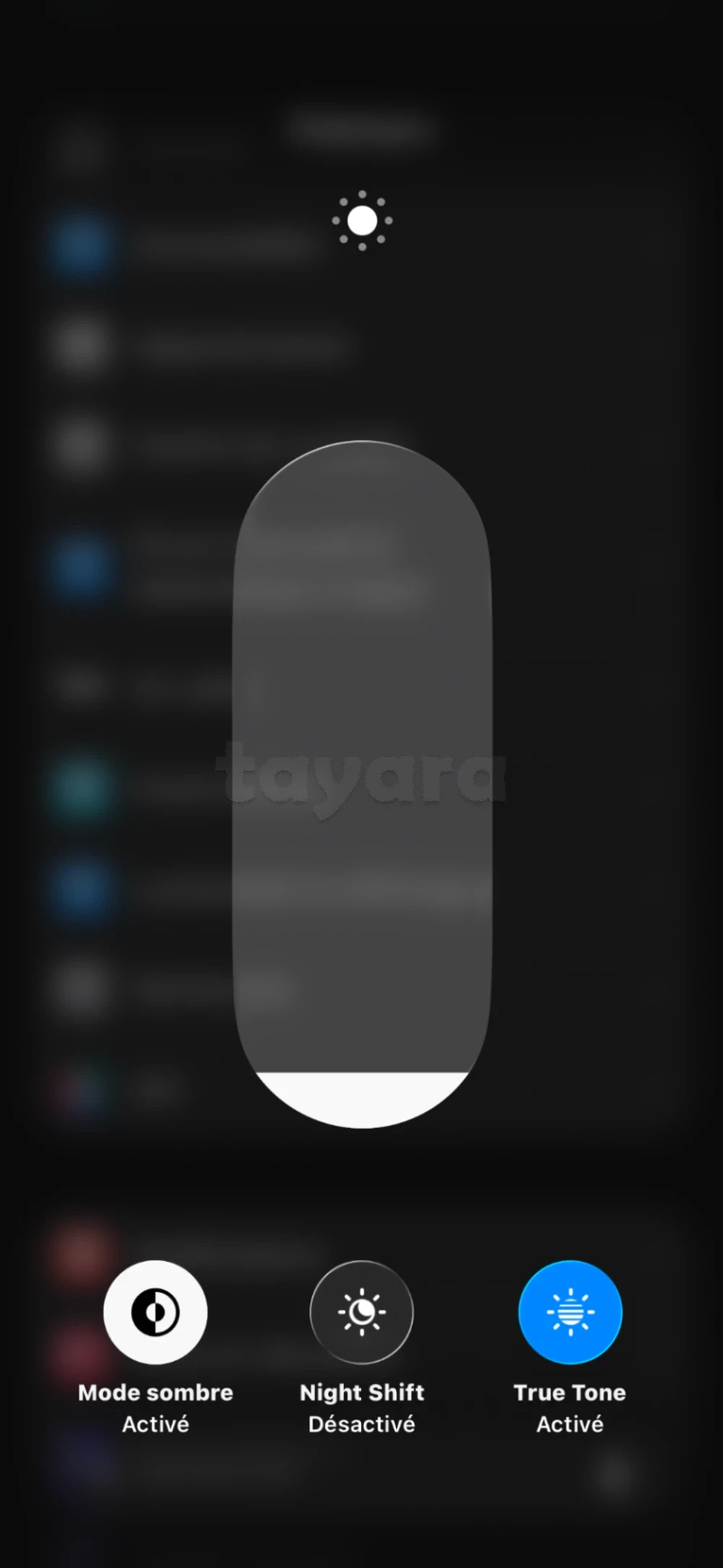 selected image