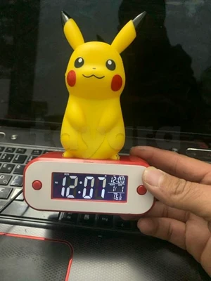 Pokémon Alarm Clock With Light Pikachu 22 Cm