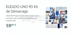 Kit arduino r3 complet 