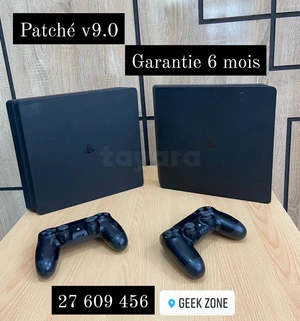 ✨️✨️ Playstation 4 PS4 Slim Patché état neufs, stockage 500Go / 1To